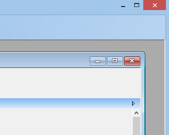 Xp styled MDI Window on Win8.1